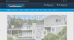 Desktop Screenshot of amyandmarlin.com